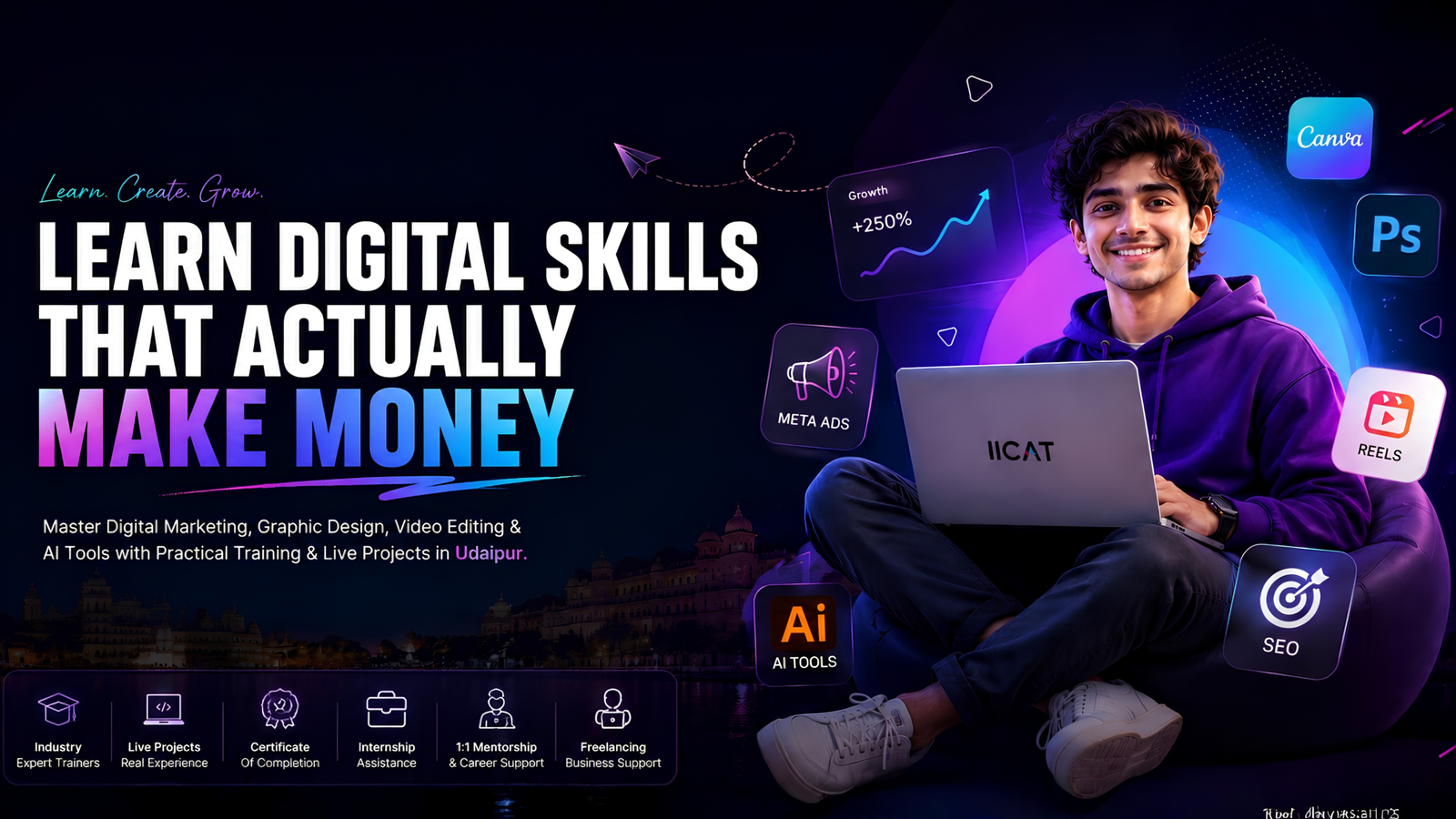 Best Digital Marketing Training Institute in Udaipur